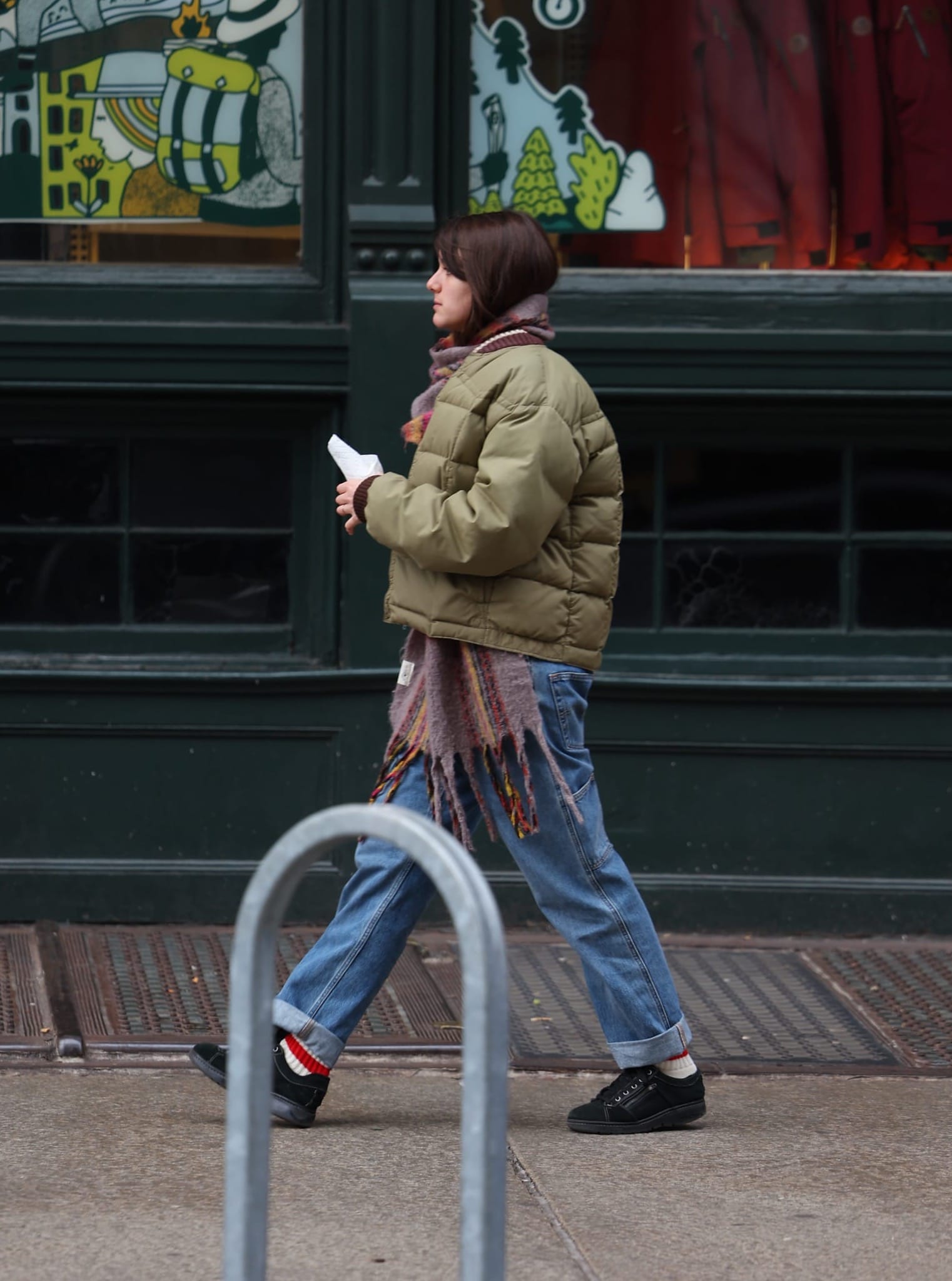 Katie Holmes and Tom Cruise's daughter, Suri Cruise hit the streets of Soho 