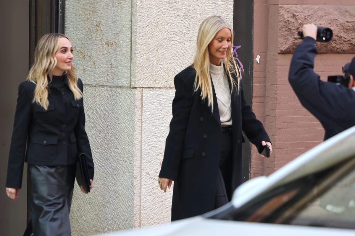 Gwyneth Paltrow e Chloe Fineman Arrasam em Comercial de Goop e Polestar em NYC