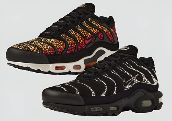 Parceria Brilhante: Nike e Swarovski Lançam Coleção Air Max Plus 💎👟